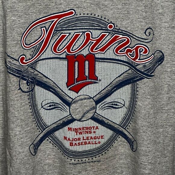 VTG MLB Minnesota Twins Baseball Shirt Size Large - Picture 4 of 6